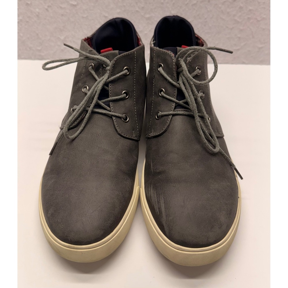 Flag & Anthem Weston Mens Grey Chukka Boots FA19FW003 Size 11 Plaid Lined - Picture 3 of 6